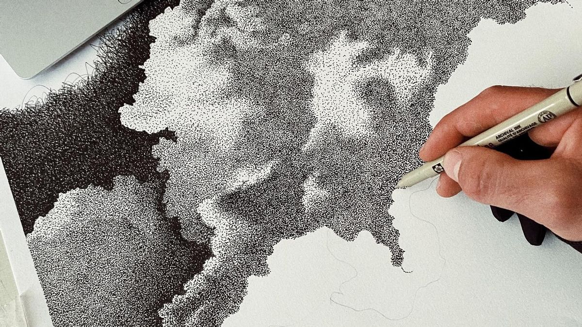 Le pointilisme est: ce qu'il est, l'histoire et son application dans la peinture