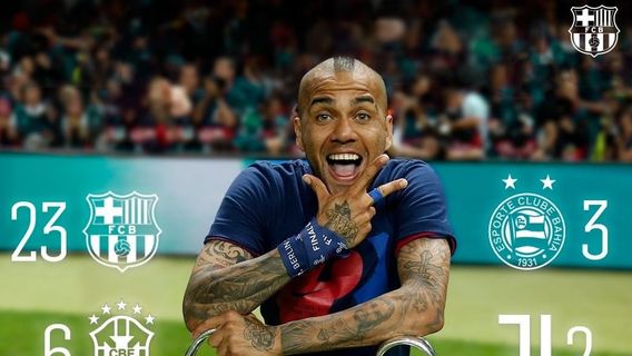 Dani Alves Pulang Kampung ke Camp Nou, Apa yang Dikejar Barcelona dari Pemain Sudah Uzur?