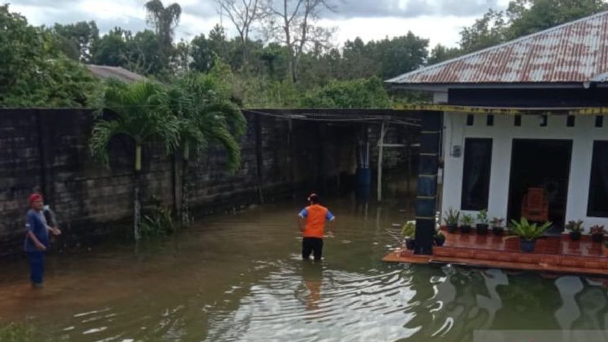 Banjir Kiriman Rendam Empat Kawasan di Tanjung Pandan Belitung 