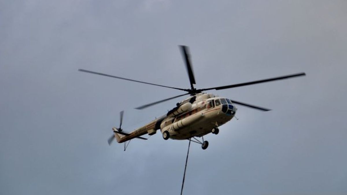 BPBD Kerahkan 4 Helikopter Padamkan 6 Titik Karhutla di Kalsel