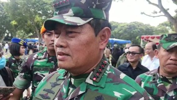 Buried With A Military Procession, TNI Commander Calls The Late Wife Of Moeldoko A Managing Figure