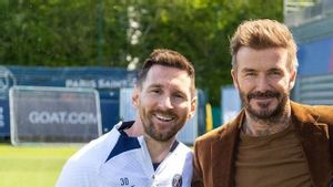 David Beckham Menyambut Hangat Kedatangan Lionel Messi di Inter Miami, Ikut Terlibat dalam Pembuatan Mural Raksasa Sang GOAT