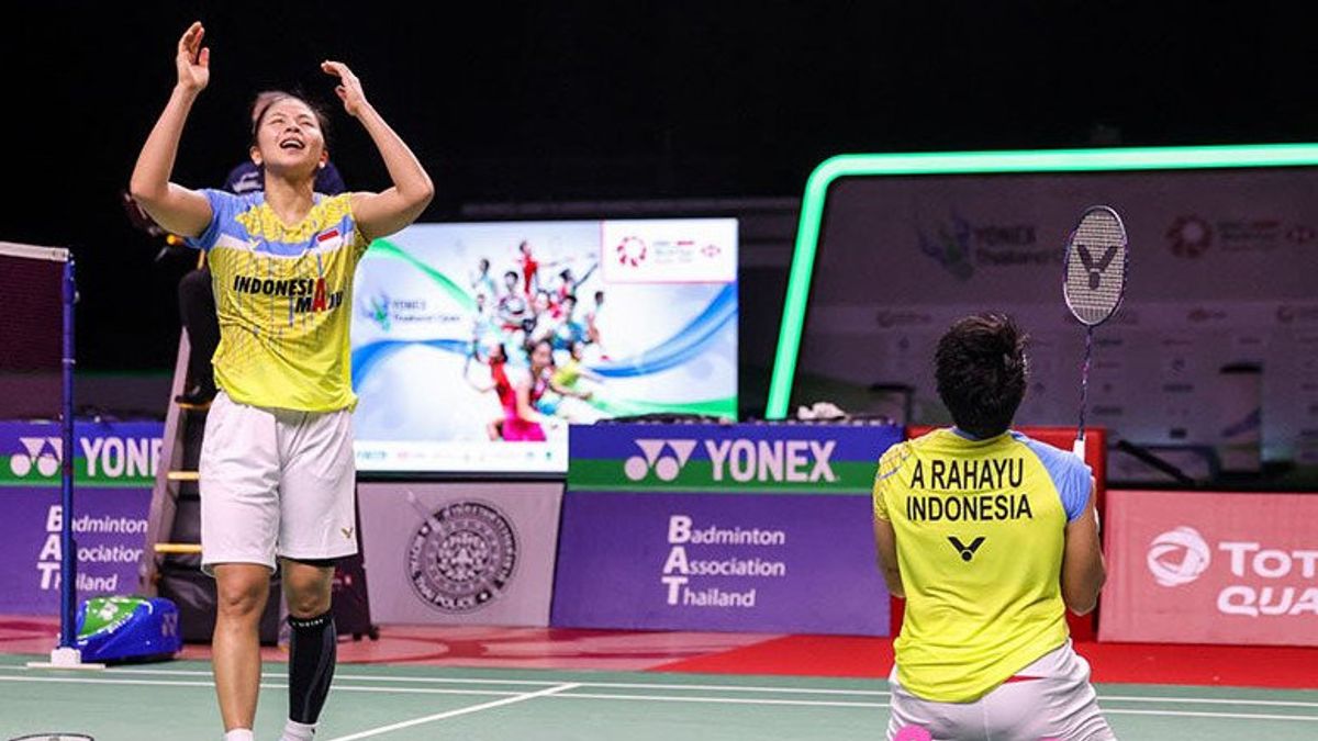 Greysia/Apriyani Menangi Laga Pertama Thailand Open II
