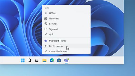 Begini Dua Cara Menyematkan dan Menghapus Sematan Aplikasi di Taskbar