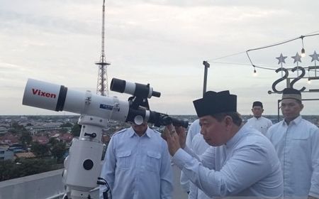 Hilal Syawal 1445 H Tak Terlihat di Banjarmasin, Penetapan Awal Bulan Terkendala Awan Tebal