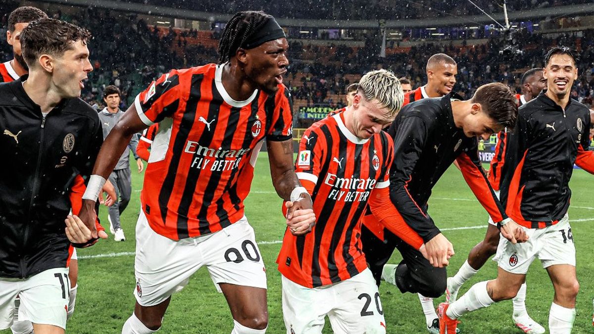 Singkirkan Inter Milan, Jovic dan Reijnder Bawa AC Milan ke Final Coppa Italia