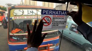 Angkutan Umum Wajib Pasang Stiker Dilarang Merokok dalam Sejarah Hari Ini, 10 Desember 2014