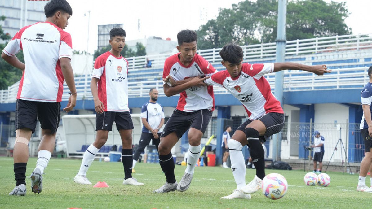 Indonesian U-17 TC National Team In Sleman, 2 Diaspora Players Join