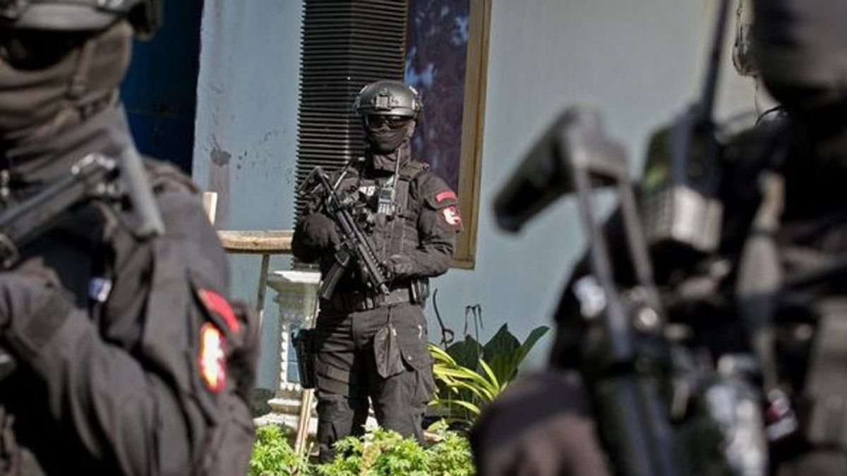 فرقة البومة في العمل ، تعتقل 6 إرهابيين مشتبه بهم من جماعة الجماعة الإسلامية في جنوب سومطرة في 4 مناطق مختلفة