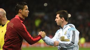 Bukan Rival, Ini Hubungan yang Dirasakan Cristiano Ronaldo dengan Lionel Messi