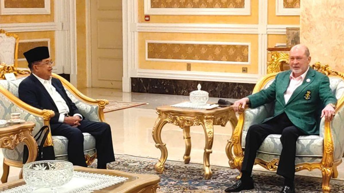 Jusuf Kalla Meets The Leader Of Agong Malaysia Sultan Ibrahim