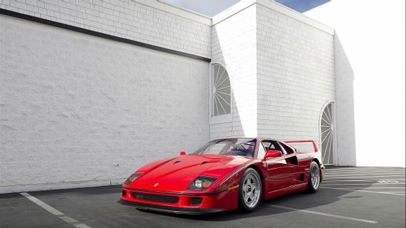 <i>Supercar</i> Ferrari F40 Kembali ke Pemiliknya Setelah Dicuri 24 Tahun Lalu di Italia
