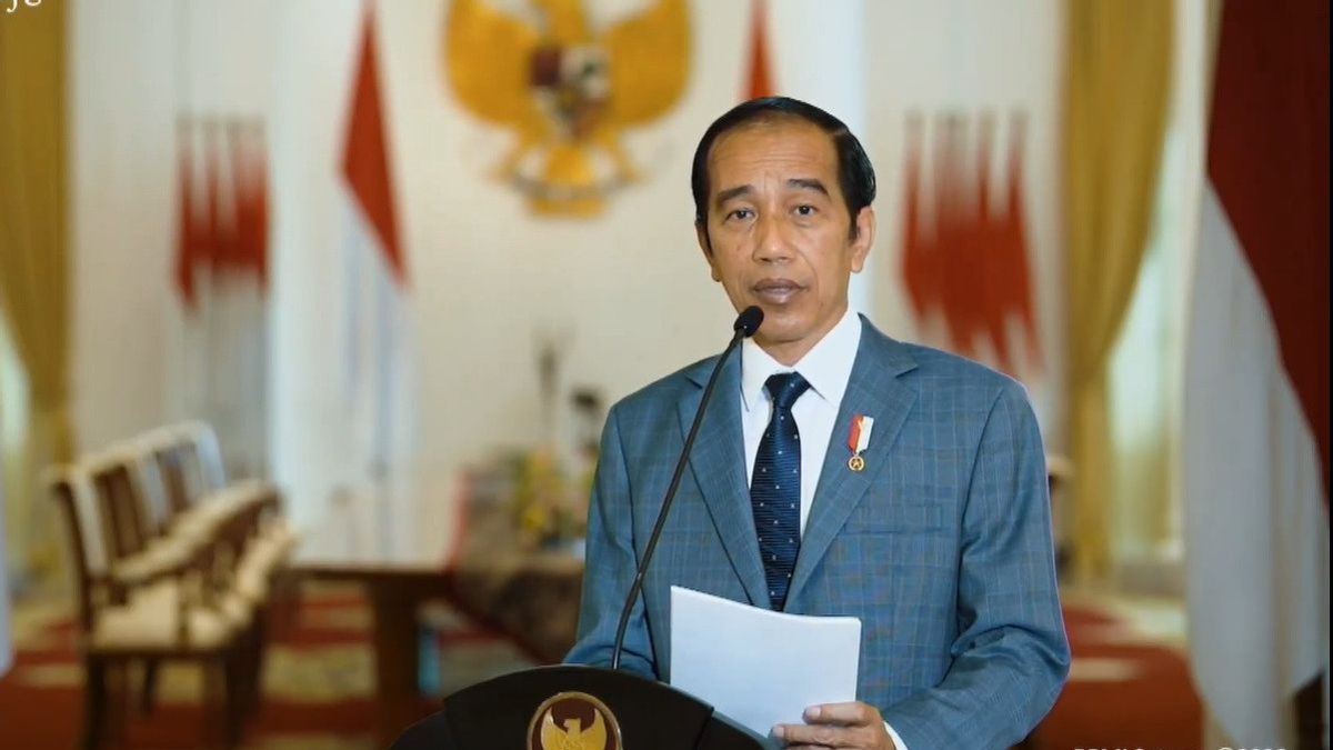 Touching On The Ciptaker Law At The NasDem Anniversary, Jokowi: Large Restoration Often Cause Misunderstanding