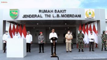 L’hôpital Général De Tni L.B. Moerdani à Merauke En Papouasie A été Construit En Seulement 20 Jours, Inauguré Par Jokowi Aujourd’hui