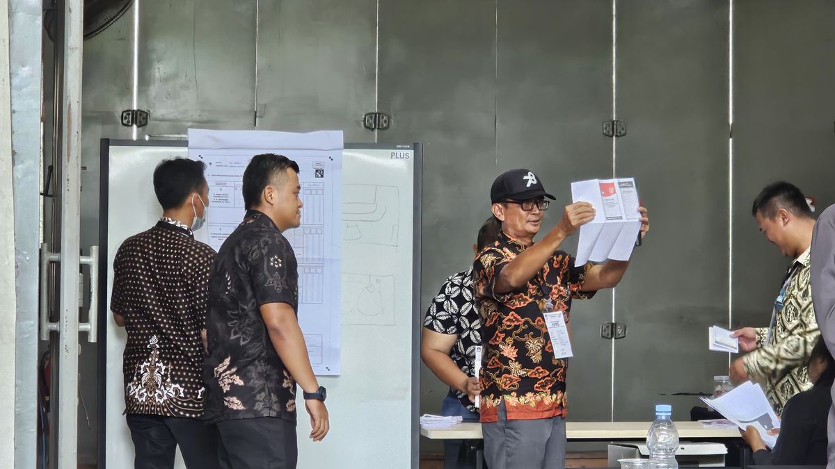 Prabowo-Gibran gagnant d’AMIN et Ganjar-Mahfud à Rutan KPK