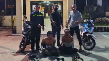 Two Motorcycle Thief Specialists In Cilincing Arrested While Riding Victim's Motorcycle