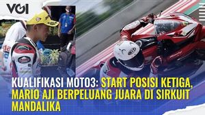 VIDEO: Mario Aji Start Ketiga, Ini Hasil Kualifikasi Moto3 Mandalika
