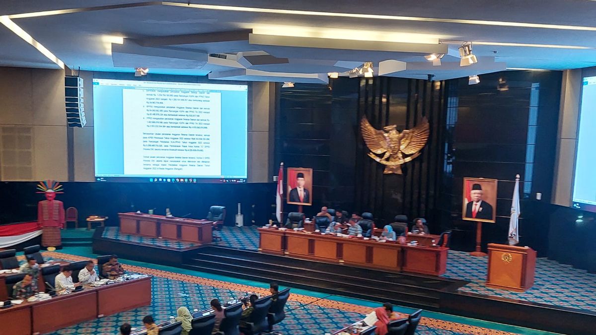 Pembahasan Molor, APBD Perubahan 2022 Jakarta Bakal Disahkan Lewat Pergub