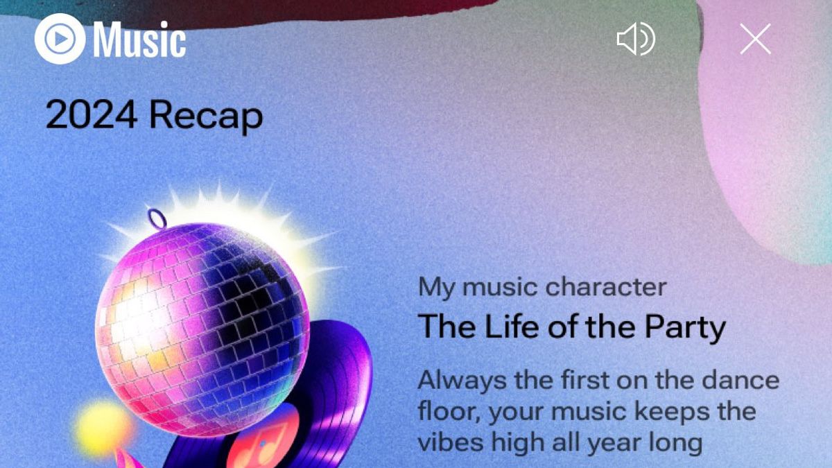 YouTube Music Luncurkan Recap 2024 dengan Fitur "Your Music Character"