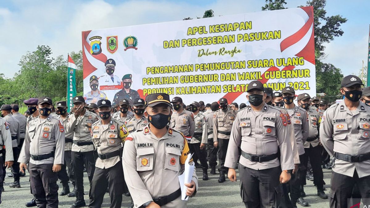 363 Personel TNI-Polri Amankan Penetapan Gubernur Kalsel Terpilih Paman Birin
