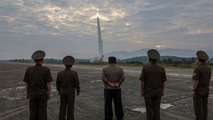 Hadiri Uji Coba Rudal Korut Berhulu Ledak 4,5 Ton, Kim Jong-un: Perlu Terus Memperkuat Kekuatan Nuklir