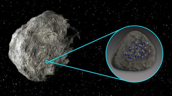 科学者が初めて小惑星の表面から水を見つけた