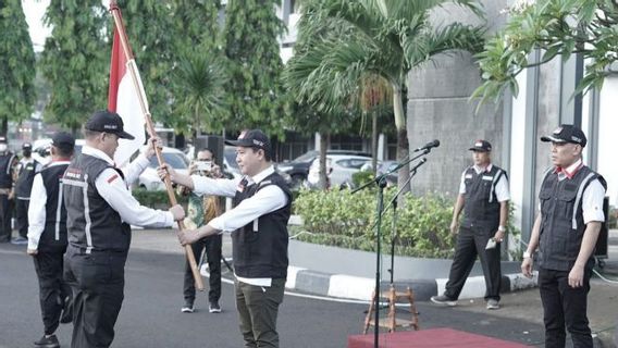 Kemenag Berangkatkan 325 Petugas Haji ke Arab Saudi, Stafsus: Sesuai Pesan Menag Yaqut Cholil Qoumas, Berikan Layanan Terbaik