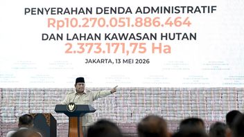 プラボウォ大統領、行政罰金と国家財産の救済の引き渡しの目撃