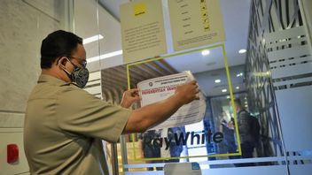 Broadcasting An Inspection Via Instagram Is A 'warning' For Anies Baswedan For Recalcitrant Companies That Violate Emergency PPKMKM