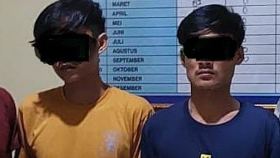 بعد شهرين من العمل ، قام اثنان من اللصوص في Pandeglang بتخزين 200 أسطوانة غاز سعة 3 كجم