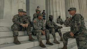 Tunggu Komando Trump, Prajurit Garda Nasional Siaga di Washington Tidak Tenteng Senjata