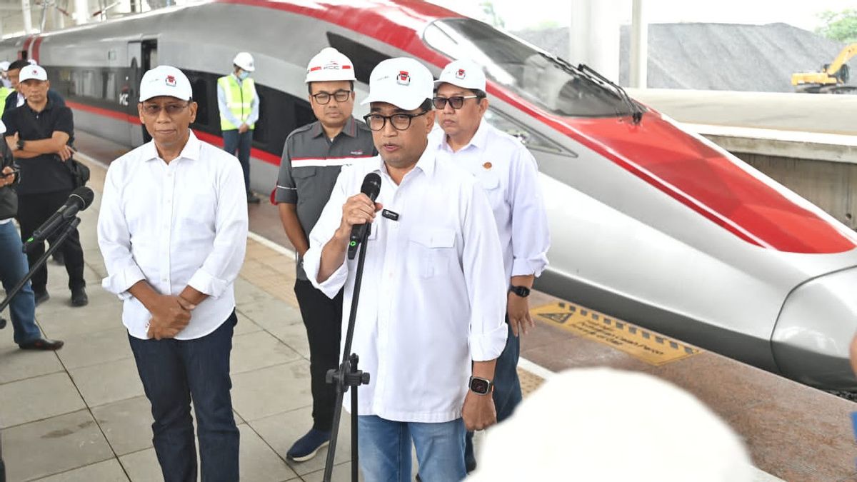 Kemenhub Terbitkan Izin Operasi, Kereta Cepat Jakarta Bandung Siap Layani Penumpang