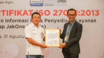 Aplikasi JakOne Mobile Dapat Sertifikat ISO 27001:2013