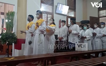 VIDEO: Yang Menarik saat Misa Natal di Gereja Santo Servatius 