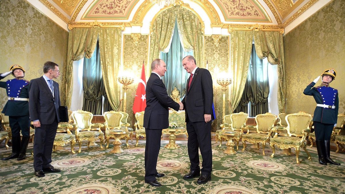 سيلتقي الرئيس بوتين ويضيف النظام الدفاعي الروسي، الرئيس أردوغان: لا أحد يستطيع التدخل!