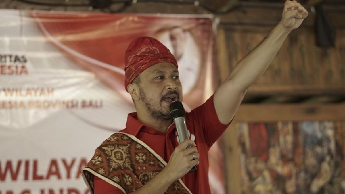 PSI الزلاجة لا يذكر اسم أنيس باسويدان حول انتقاد 'اندونيسيا هي القاتمة بقيادة الكذابين أطلقت من قبل Jokowi'، لماذا مينكاك مينكاك؟