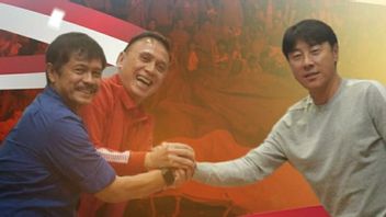 Ketum PSSI Shows The Warmth Of Shin Tae-yong And Indra Sjafri At Dinner