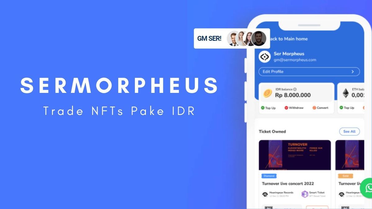 Raih Pendanaan Rp37 Miliar, SerMorpheus Ingin Perkenalkan NFT ke Brand Lokal di Indonesia