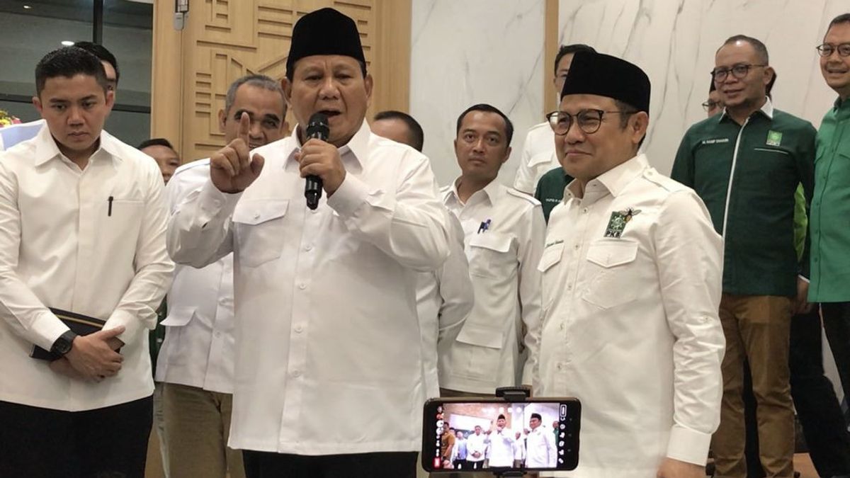 Pas strictement déclaré la coalition, PKB a déclaré que le soutien à Prabowo était plus que la déclaration de Lisan