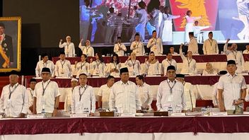Titiek Suharto And Iwan Bule Were Inaugurated As Deputy Chair Of The Board Of Trustees At The Gerindra National Coordination Meeting