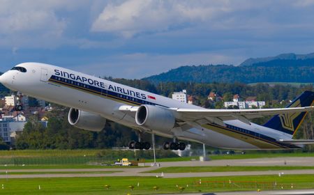 Kementeriannya Sandiaga Senang Singapore Airlines yang Bawa Banyak WNA Akhirnya Mendarat di Bali