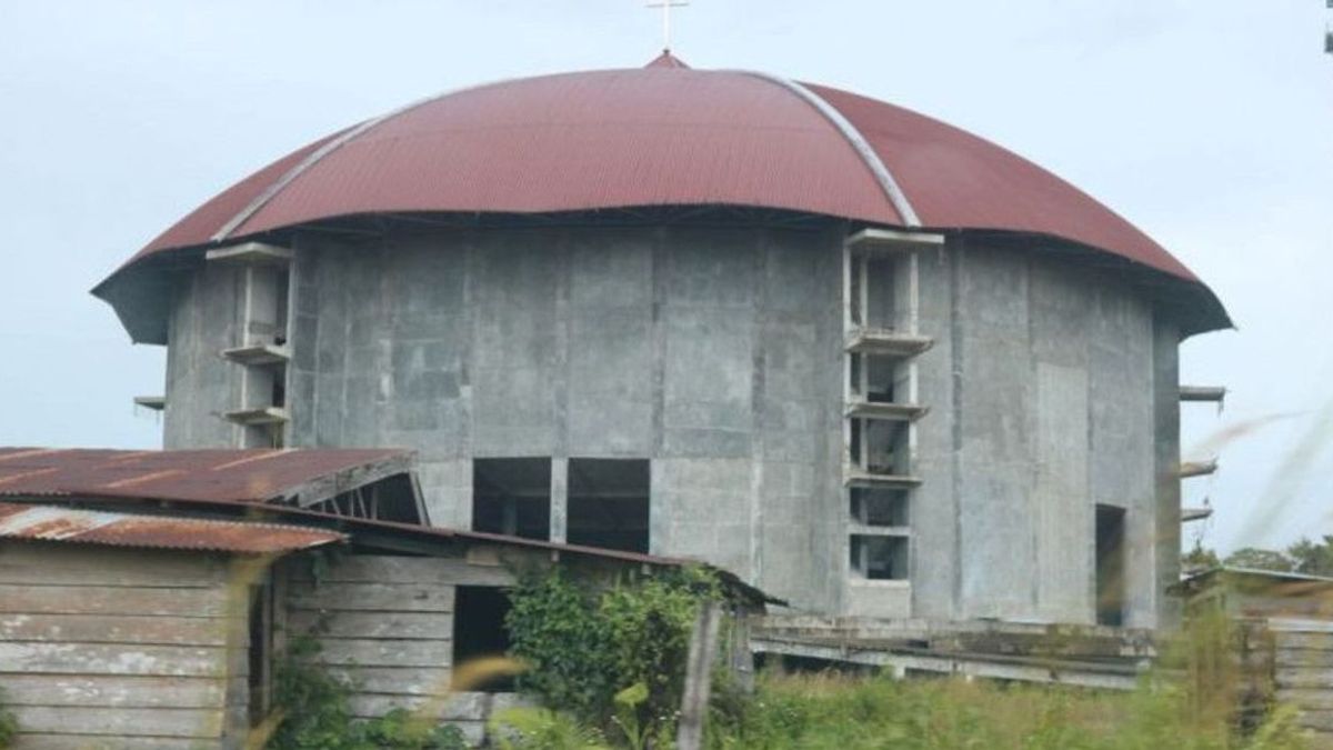 KPK Suspects That The Construction Of The Kingmi Mile 32 Mimika Church In Papua Does Not Meet Specifications