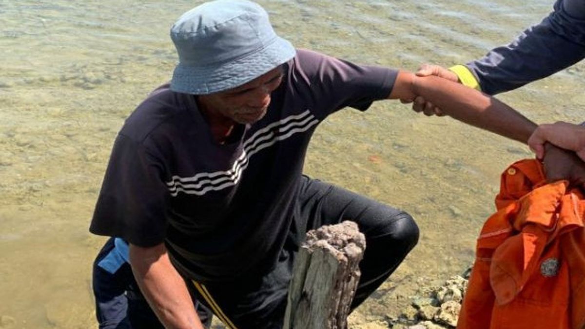Kabar Baik dari Kendari, Nelayan yang Sempat Hilang 2 Hari di Perairan Konawe Akhirnya Ketemu