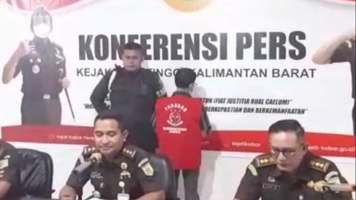 West Kalimantan Prosecutor's Office Arrests Fugitive Corruption in Construction of Teacher's Dormitory in Mangga Besar, Jakarta