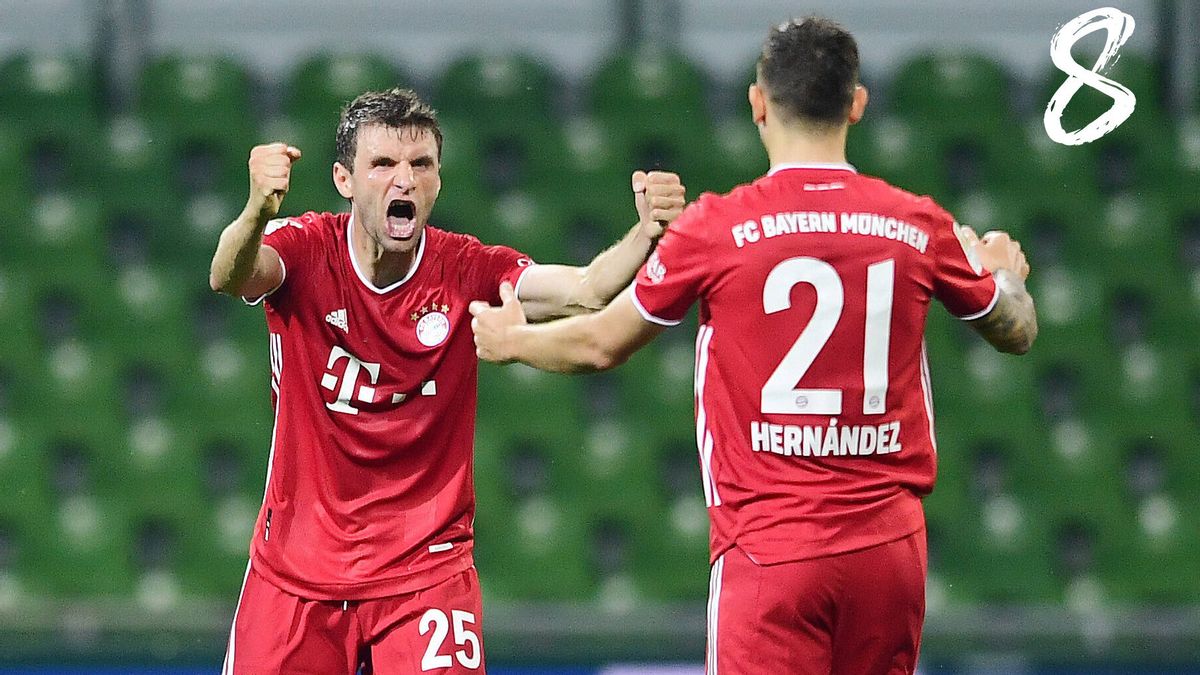 Emosionalnya Muller Setelah Bayern Munich Sabet Gelar Bundesliga Delapan Kali Beruntun