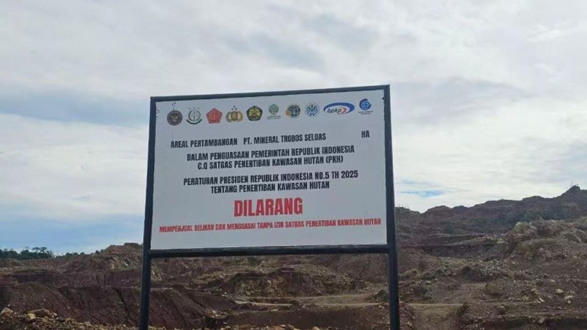 Tambang Nikel di Hutan Disorot, Satgas PKH Hitung Denda untuk Perusahaan Milik David Glen Oei