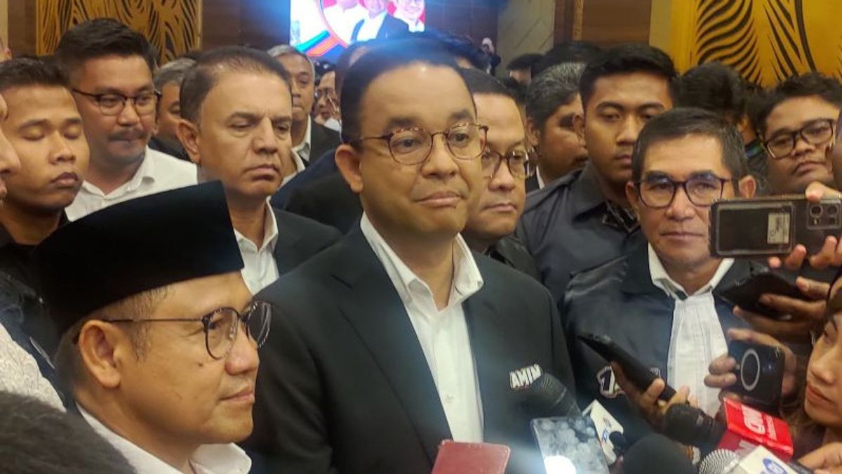 Anies:AMIN国家法律团队根据法律走廊控制2024年总统大选