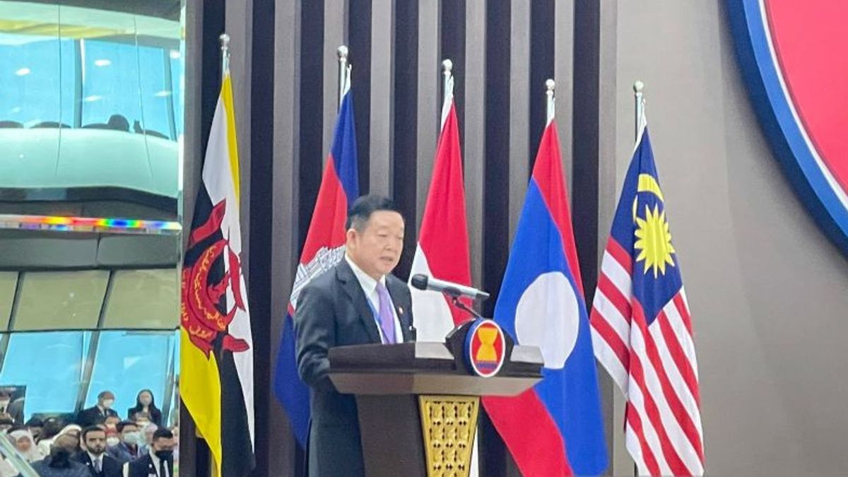 Secretary General Of ASEAN Paparkan 6 Priority Issues Including Peace And Security Stability Of The Region