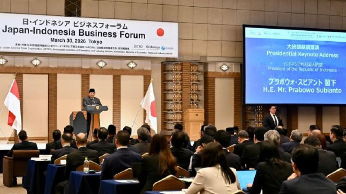 Prabowo Offers Transparent Investment at the RI-Japan Business Forum