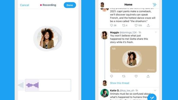 Twitter Bikin Penggunanya Bisa Berkicau Lewat Suara di Media Sosial